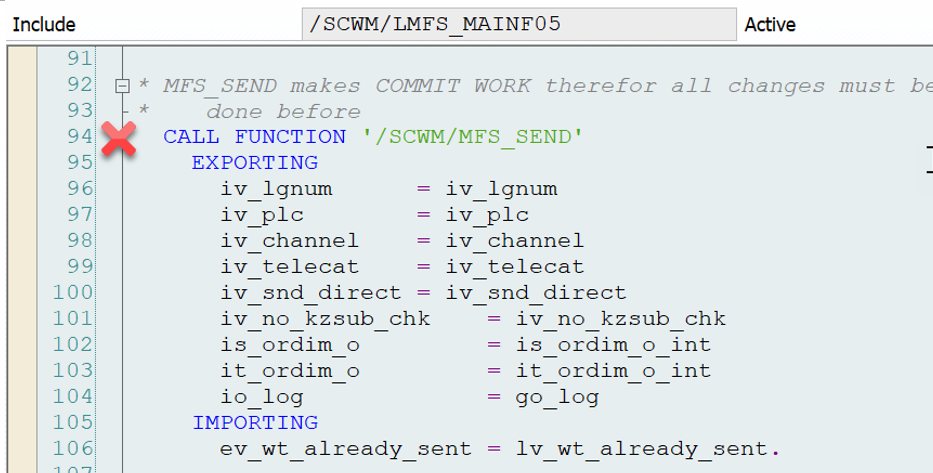 SAP EWM MFS PLC communication_17